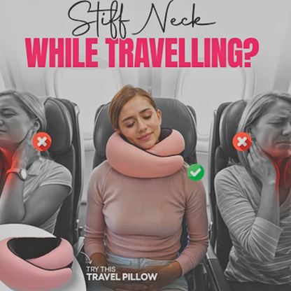 MyTravelEase™ Premium Neck Pillow Black